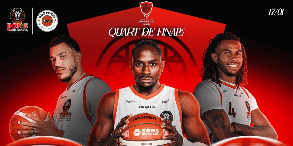 Coupe de Suisse 1/4 de Finale | Lions de Genève vs. BBC Nyon - Sport