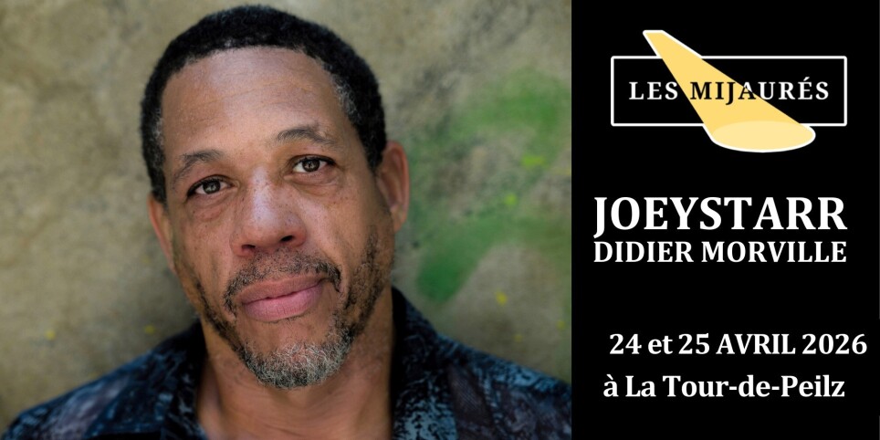 Rencontre exceptionnelle avec JoeyStarr (Didier Morville) – Théâtre, éloquence et scène - Conférences