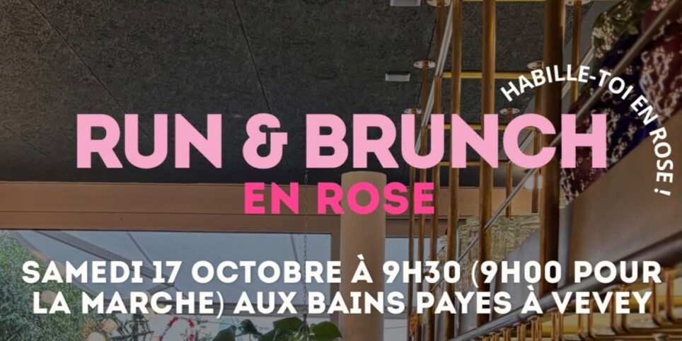 Run & Brunch en rose - Sport