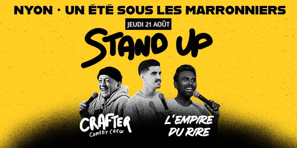 Le Crafter Comedy Crew aux Marronniers - Humour et comédie