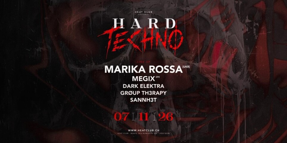 HEAT CLUB - [HARD TECHNO] - MARIKA ROSSA [UKR] - Concerts