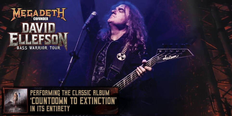 David Ellefson - Bass Warrior Tour @ManoirPub - Concerts