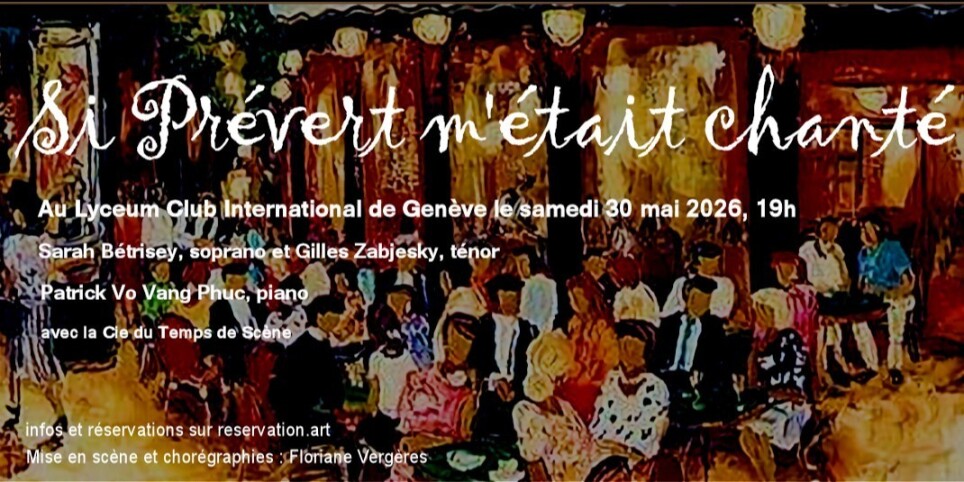 Si Prévert m'était chanté - Concerts