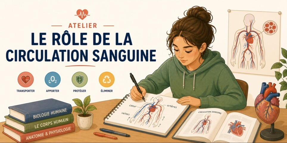 Atelier pédagogique - La circulation sanguine - Workshops and courses