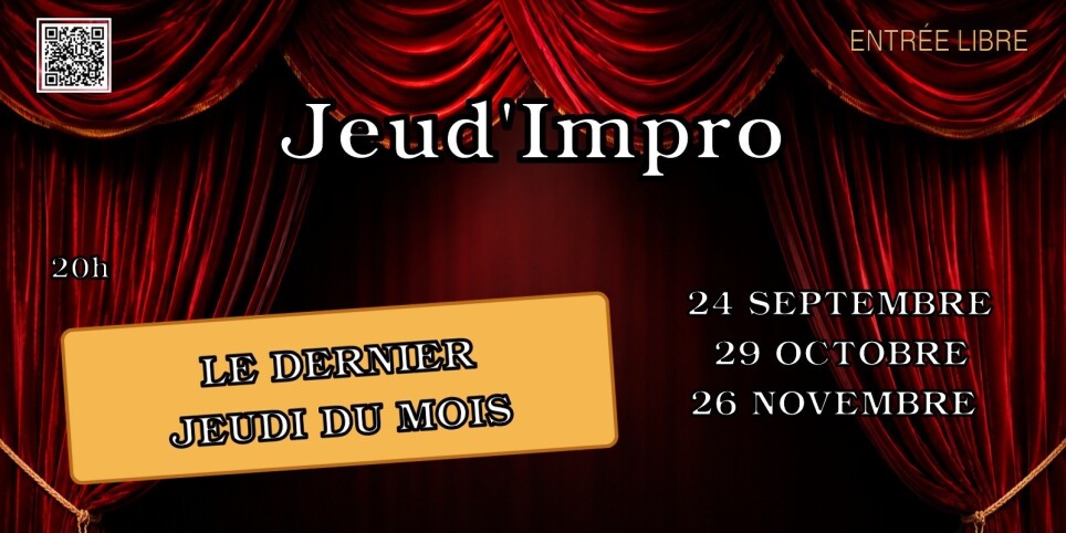 JEUD'IMPRO - Théâtre et arts vivants