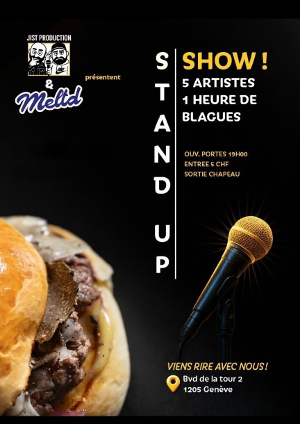 Meltd Home Burgers x JiSt Production - Humour et comédie