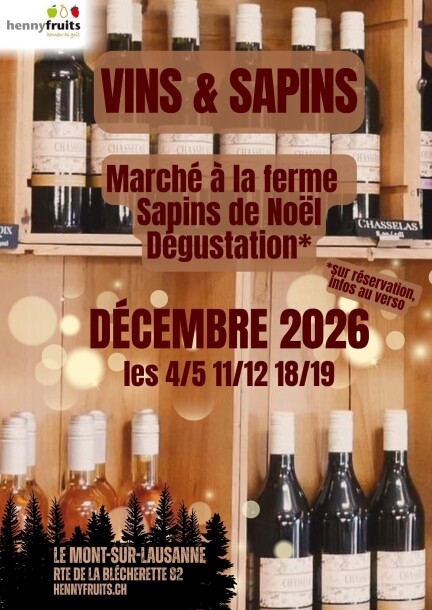 Vins & Sapins 2026 - Svaghi - HennyFruits