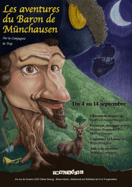 Le baron de Münchausen - Théâtre et arts vivants