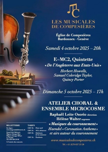 Les Musicales de Compesières - Atelier Choral & Ensemble Microcosme - Musique classique