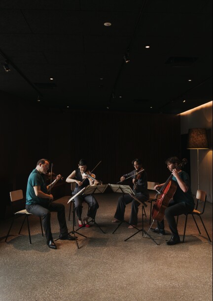 Quatuor Terpsycordes - Concerts - Salle Grand-Salève