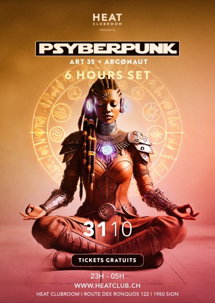 HEAT CLUBROOM presents PSYBERPUNK All Night Long - Festivals