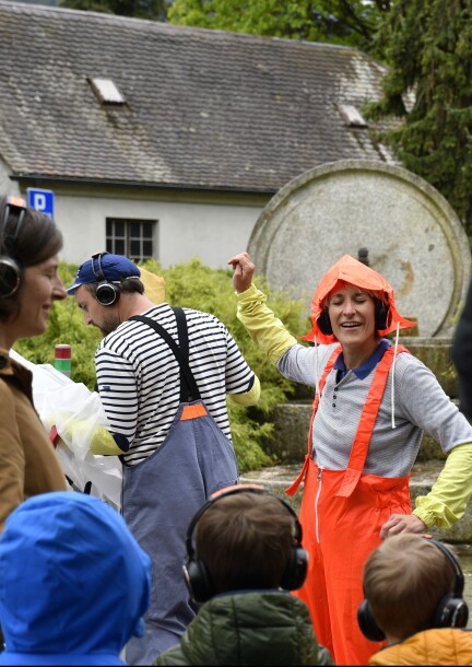 Atelier Pêche aux Sons - Les productions Hors Cases - Théâtre et arts vivants - Esplanade du Château