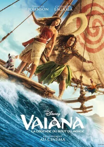 Vaiana La légende du bout du monde (VF) - Cinéma - Allianz Cinémas Genève