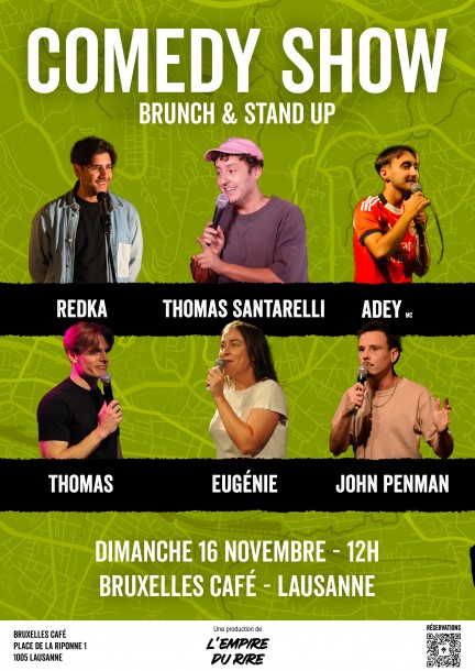 Brunch & Stand-up - Humor und Komödie