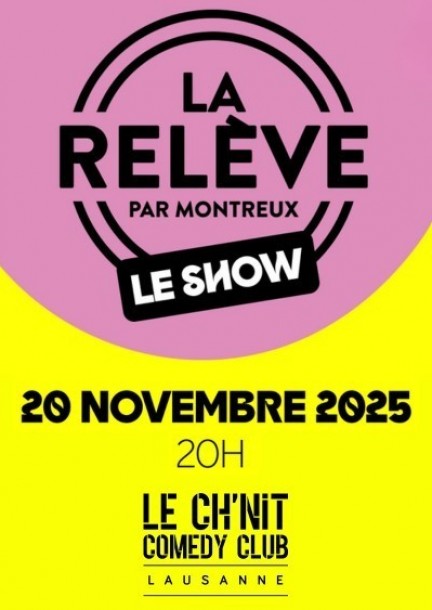 Le Relève / Les gagnants 2025 - Humour et comédie