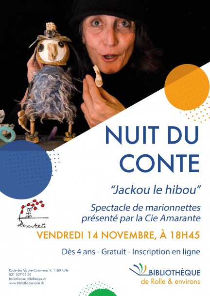 Spectacle de marionnettes : "Jackou le hibou" - Kultur und Spektakel