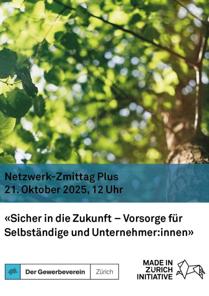 Netzwerk-Zmittag PLUS: Sicher in die Zukunft - Konferenzen