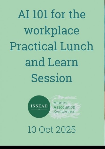 AI 101 for the workplace - Practical Lunch and Learn Session - Conferences - Novotel Geneva