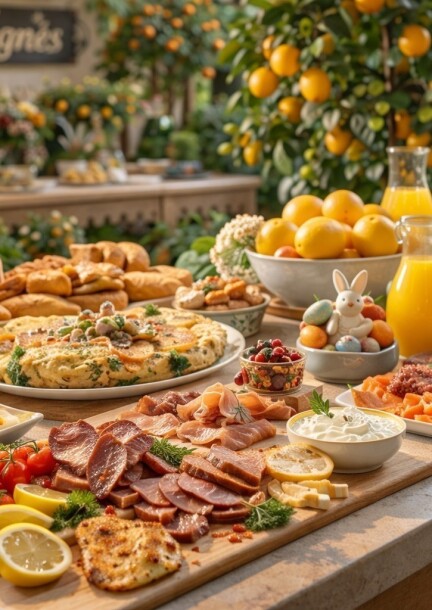 Le brunch de Pâques au Café Agnès - Famille - Café Agnès