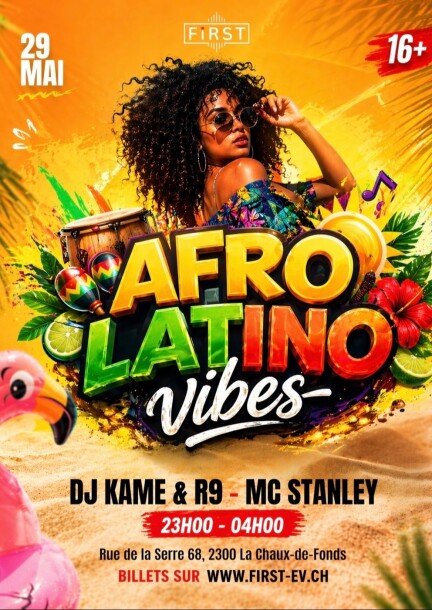 AFRO LATINO VIBES #2 - Danse - La Maison du Peuple