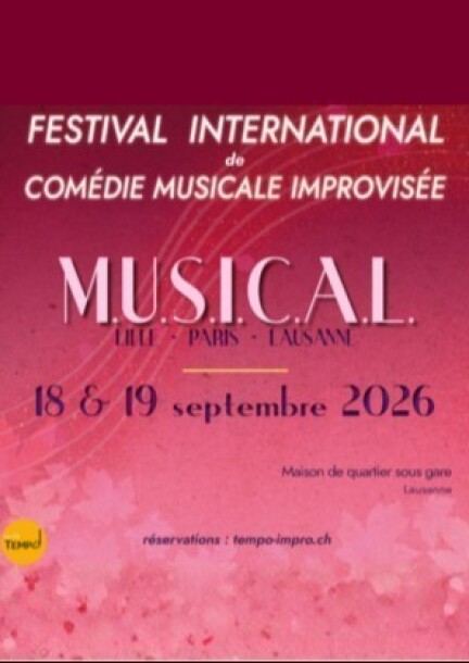 MUSICAL 2026 - Théâtre et arts vivants - La Maison de Quartier sous gare
