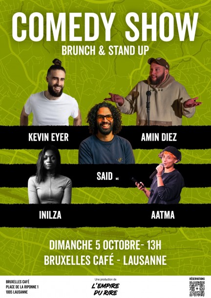 Brunch & Stand-up - Humour and comedy