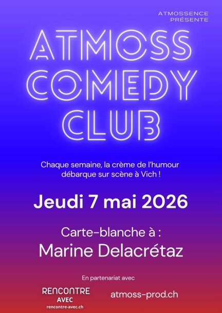 Atmoss Comedy - Jeudi 4 juin 2026 - Humour et comédie - VicArena