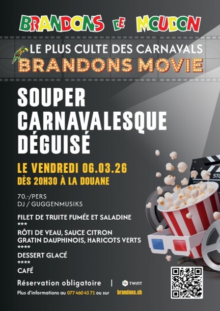 Souper Carnavalesque, vendredi 6 mars 2026 - Culture and shows