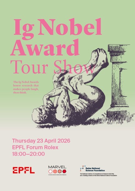 Ig Nobel Award Tour Show 2026 - Conferenze - EPFL, Forum Rolex