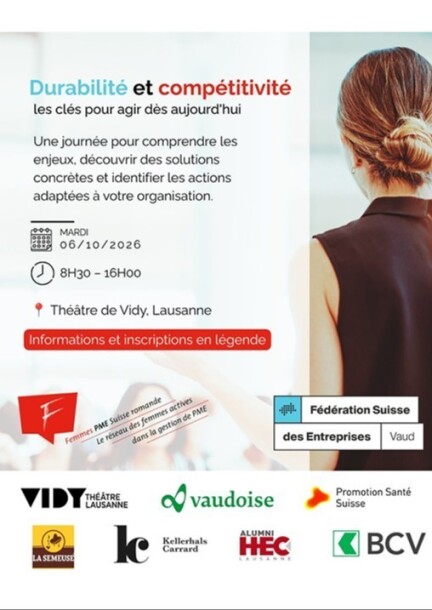 Durabilité et Compétitivité : les clés pour agir dès aujourd'hui - Conférences - Théâtre de Vidy