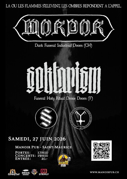 Mordor + Sektarism @ManoirPub - Concerts - Manoir Pub