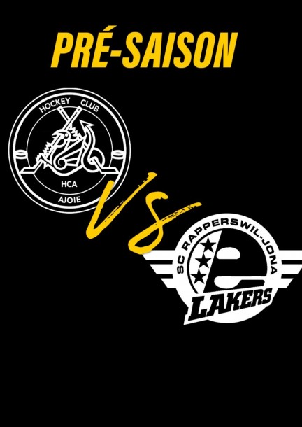 Match de préparation - HC Ajoie vs SC Rapperswil-Jona Lakers - Sport