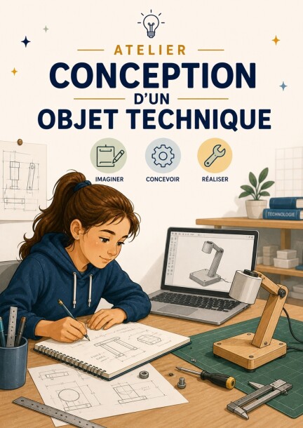 Atelier pédagogique - Conception d'un objet technique - Workshops and courses - La Julienne - Salle l'Atelier (2ème étage)