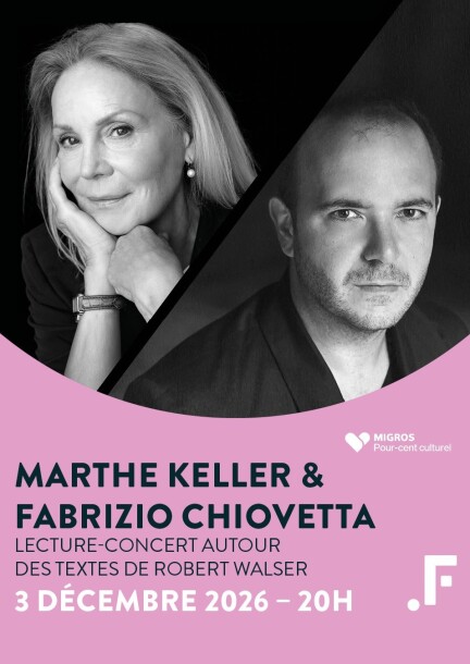 Marthe Keller et Fabrizio Chiovetta - Culture et spectacles - Salle Point Favre - 6 avenue Fr.-A. Grison - 1225 Chêne-Bourg