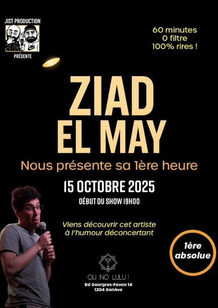 Ziad El May - Première Heure - Umorismo e commedia