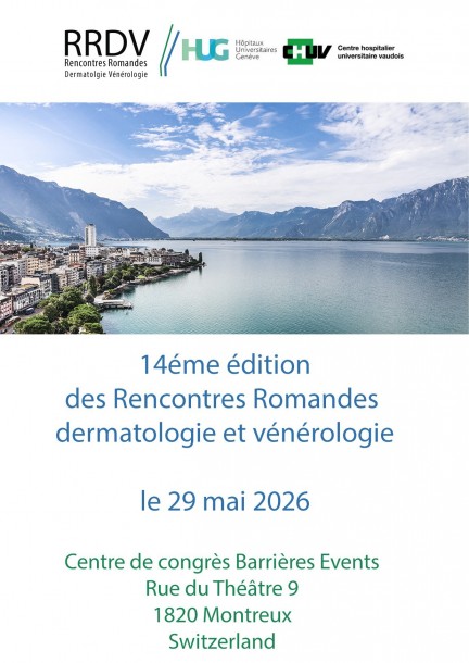Colloque 2026 Rencontres Romandes de Dermatologie et Vénérologie - Conférences