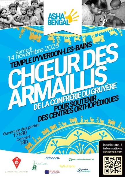 Concert du Choeur des Armaillis de la Confrérie du Gruyère/ Asha Bengal - Concerts