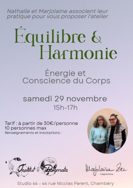 Équilibre & Harmonie - Workshops und Praktika