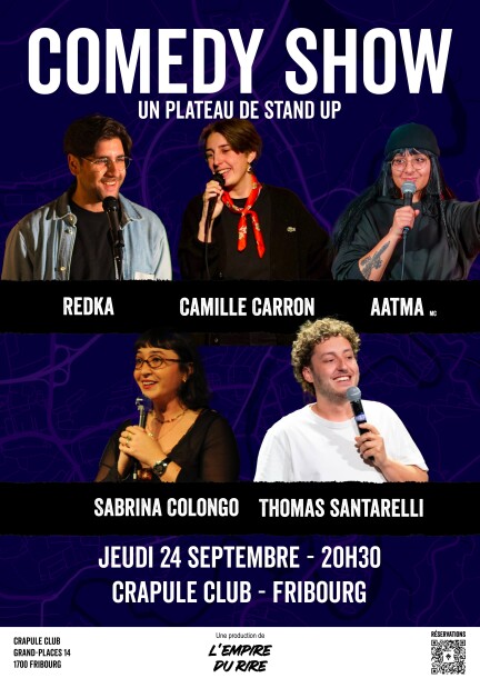 L’Empire du rire au Crapule club - Humour et comédie - Crapule Club