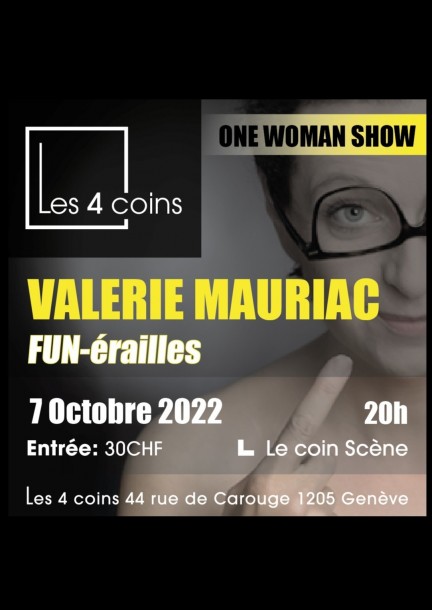 Valérie Mauriac – FUN-érailles - Humour et comédie