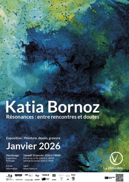 Katia Bornoz « Résonances : entre rencontres et doutes » | Vernissage & Finissage - Expos et musées