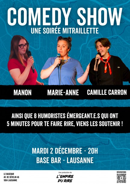 Soirée Mitraillette - Humor und Komödie