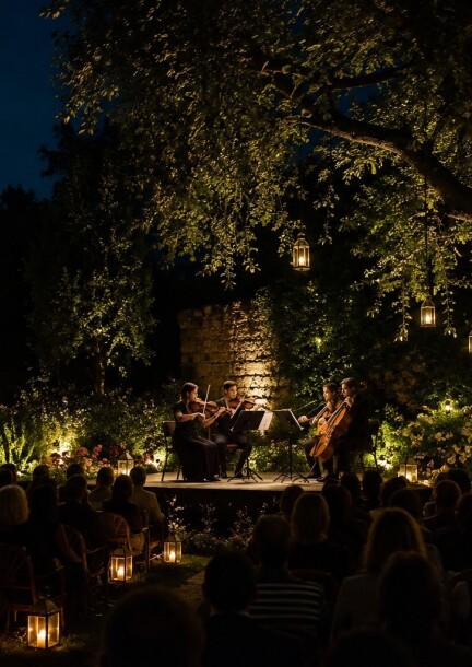 Classic dan' gazon - Concert de soutien à Radio Mélodia - Concerti - Jardin de la Limonaderie