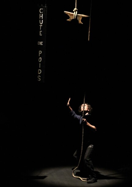 Le poids des choses - Compagnie L'immédiat - Camille Boitel - Theater und Bühnenkunst - Théâtre Forum Meyrin