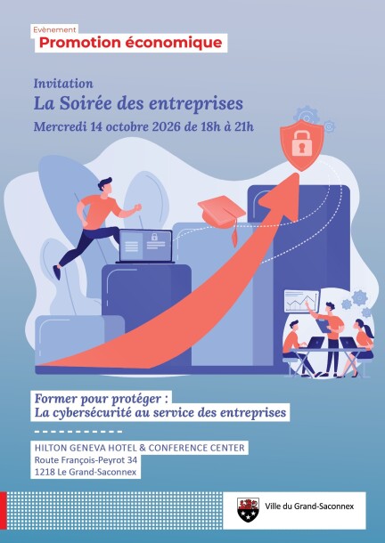 Former pour protéger : la cybersécurité au service des entreprises - Conferences - Route François-Peyrot