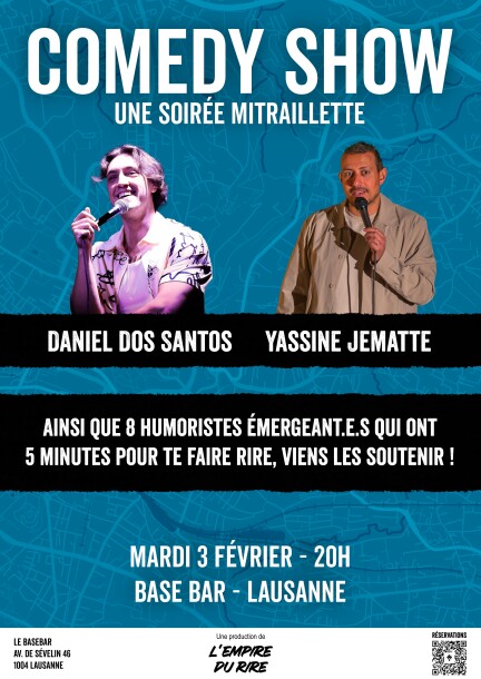 Soirée Mitraillette - Umorismo e commedia