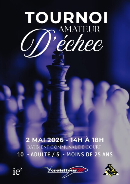 Tournoi échecs - Studio_ie2 - Sport - Bâtiement communale à Court, BE