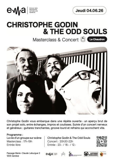Christophe Godin & the Odd Souls - Concerts - Le Chaudron