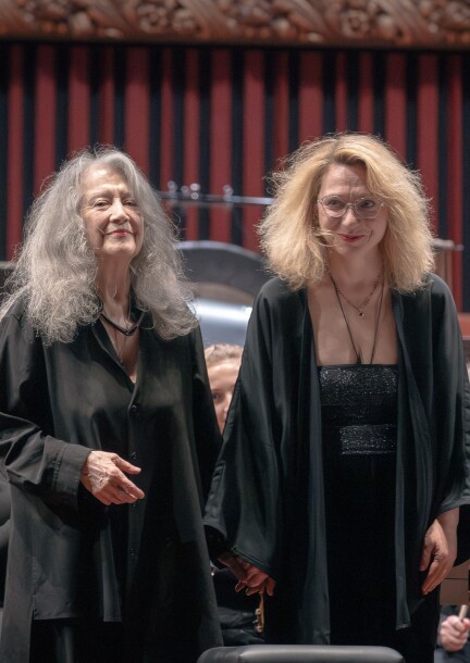 Martha Argerich & Anastasia Voltchok - Classical music - Victoria Hall