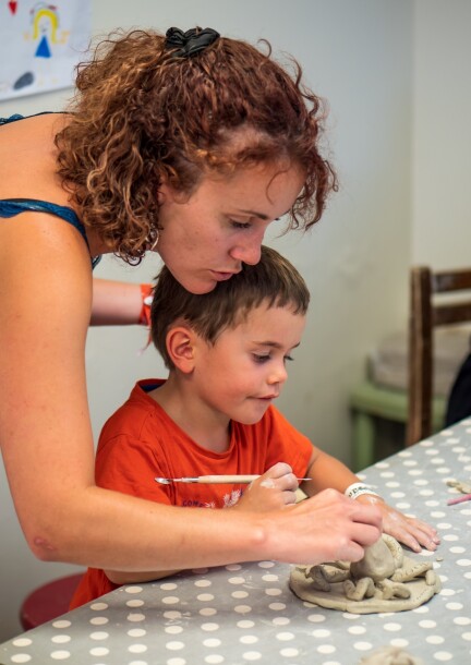 Atelier Petits potiers 5-7 ans - Festivals - Ateliers des 4 saisons - Village des mômes - 4